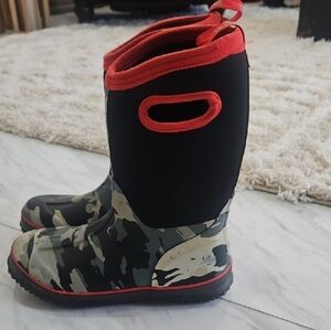 Kids Camouflage Rain/ Winter Boots
